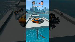 Ronaldo vs IShowSpeed 😂🚗 BeamNGDrive beamngdrive beamng beamngcrash videogame [upl. by Atsilac]