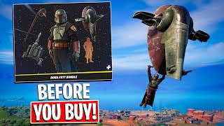 NEW BOBA FETT BUNDLE Reactive Test  Before You Buy Fortnite Battle Royale [upl. by Acinorahs]