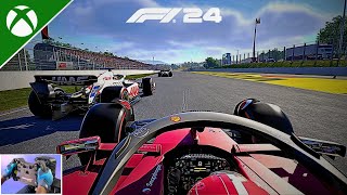 F1 24 Xbox Series X  Spain Race [upl. by Inek]