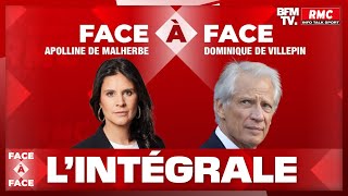 Linterview politique intégrale de Dominique de Villepin ancien Premier ministre sur RMC [upl. by Eek403]