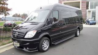 2010 MercedesBenz Sprinter Custom Limousine Start Up Engine and In Depth Tour [upl. by Nylyahs4]