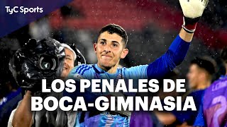 BOCA A SEMIS DE LA COPA ARGENTINA ¡CUATRO PENALES ATAJADOS DE BREY  TANDA DE PENALES COMPLETA [upl. by Walley]