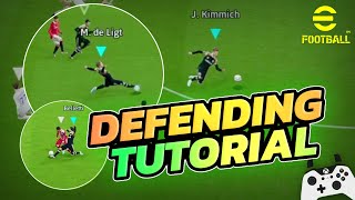 eFootball 2023  Defending Tutorial  Xbox amp Playstation [upl. by Ahsak]