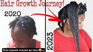 MY 3 YEARS NATURAL HAIR GROWTH JOURNEY  Things I Stopped doing to grow my natural hair [upl. by Barbie]