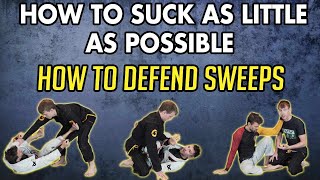 BJJ Lesson 26 Sweep Defense And Recovery  Fundamentals Of Brazilian Jiu Jitsu [upl. by Elyagiba30]