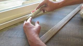 How to Install Laminate at a Sliding Glass Door [upl. by Zachar]