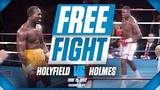 Evander Holyfield vs Larry Holmes  CLASH OF CHAMPIONS  ON THIS DAY [upl. by Achorn420]