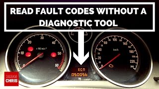 How to Read Fault Codes WITHOUT a Diagnostic Tool  Astra Zafira Corsa Vectra etc Pedal Test [upl. by Janiuszck]