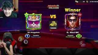 8 Ball Pool NFL Ronggolawe 8BP vs L WACCI 8BP🥶😱 [upl. by Anekahs463]