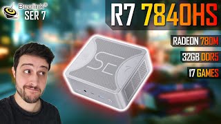 Gaming on the Ryzen 7 7840HS with Radeon 780M ftBeelink SER 7 Mini PC [upl. by Curnin]