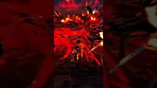 😈 slayer powerful anime character ♨️ anime action shorts viral [upl. by Ahsinra754]