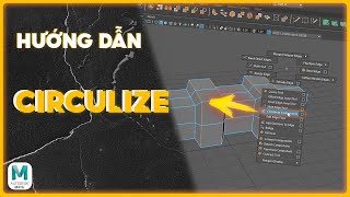 Tự Học 3D Online  Circularize  Hướng dẫn Maya cơ bản maya [upl. by Larret800]