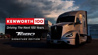 American Truck Simulator  Kenworth T680 100 Years Anniversary Edition [upl. by Travis]