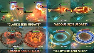 Latest Skin Effects Update Luckybox and Blazing Skins [upl. by Eeliab503]