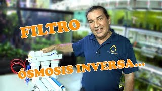 CÓMO INSTALAR UN FILTRO DE ÓSMOSIS INVERSA [upl. by Daj479]