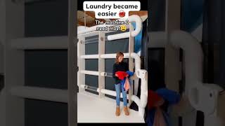 Laundry😐 youtube laundry washing clothes clothing machine technology trending shorts short [upl. by Selrhc]