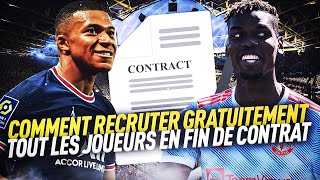 FIFA 22  COMMENT RECRUTER GRATUITEMENT TOUT LES JOUEURS EN FIN DE CONTRAT [upl. by Knick]