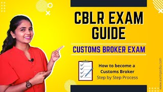 How to Become a Customs Broker CBLR Exam 2023 Guide  Customs Broker License Exam CHA or F Card [upl. by Gnouhp]