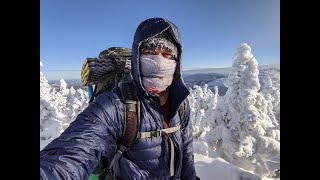 Adirondacks Solo Winter Backpacking  Marcy and Algonquin [upl. by Uticas]