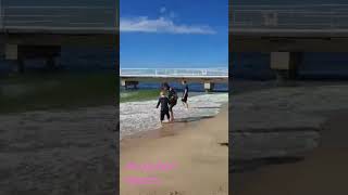 Beautiful Waves at Arcachon Beach [upl. by Zehc133]