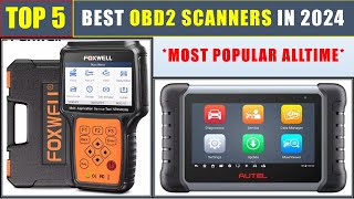 BEST OBD2 Scanners In 2024 TOP 5 Best obd2 automotive scanners review [upl. by Lucian]