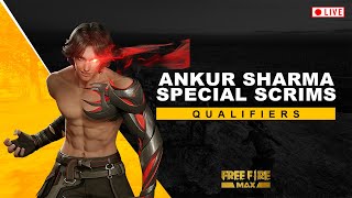 Free Fire India Esports Live with Ankur Sharma  ASSS S2 Qualifiers [upl. by Enirol]