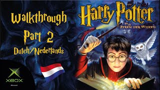 Harry Potter En De Steen Der Wijzen  Xbox Walkthrough Part 2 Dutch  Nederlands [upl. by Novit]