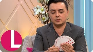 BGTs Marc Spelmann Performs Incredible Magic Trick Live on Lorraine  Lorraine [upl. by Etnovaj]