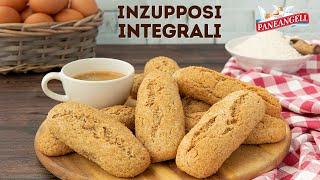 BISCOTTI INZUPPOSI INTEGRALI Ricetta Facile  Fatto in Casa da Benedetta [upl. by Ettesoj]