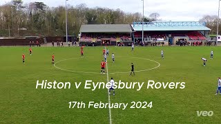 Histon v Eynesbury Rovers  UCL 17022024 [upl. by Marentic582]