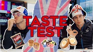 BLIMEY Pierre Gasly and Esteban Ocon try British food [upl. by Yecnay]