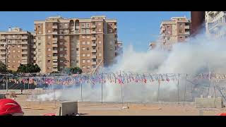 💥Mascleta Mislata Valencia 09102024 ❤️‍🔥 Pirotecnia del Mediterráneo 🧨 [upl. by Elaine90]