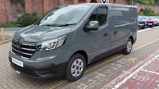 BRAND NEW RENAULT TRAFIC SL30 DCi 130PS Advance Panel Van MY24 in Urban Grey  Renault Croydon [upl. by Myo]