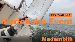 Zeilen van Enkhuizen naar het Marieholm evenement in Medemblik en training voor zeilers [upl. by Myranda]