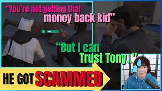 Yuno Sykk about to be SCAMMED by his BEST FRIEND GTA 5 NoPixel 40 [upl. by Nnalatsyrc49]