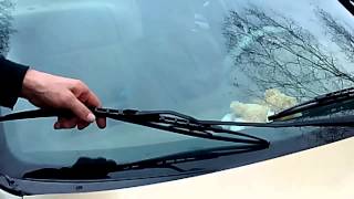 HOW TO Adjust windshield wipers and wiper arms to clean streak free [upl. by Ginni]