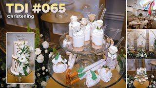 baptism decoration ideas 065  Christening Party Buffet Table idea  Cake And Venue [upl. by Squier880]