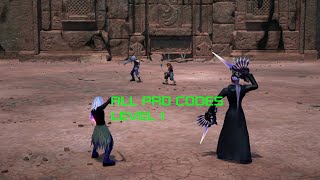 Kingdom Hearts III  Xigbar and Dark Riku No DamageAll Pro CodesRestrictions LV1 Critical Mode [upl. by Eimerej]