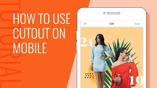 How to Use Cutout on PicMonkey Mobile [upl. by Aniela267]