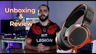 Arctis Pro Wireless headset SteelSeries Unboxing amp Review  سماعة أركتس برو وايرليس من ستيل سيريس [upl. by Geerts]