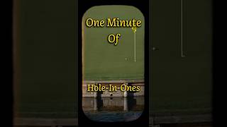 1 Minute of HoleInOnes ⛳️ [upl. by Titus]