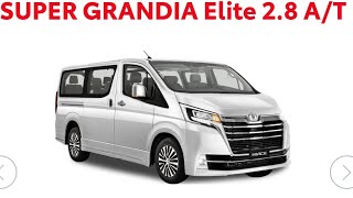 2024 Toyota Hiace Super Grandia 28 ELITE AT  Improved [upl. by Bautram]