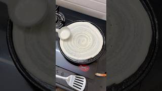 How to Spread Dosa Batter  Make Dosa on Iron Tawa without Sticking [upl. by Nesyrb]