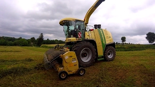 GoPro Cuma Mené Rance  Ensilage dherbe 2016  Krone Big X600 [upl. by Eeslek]