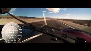 Koenigsegg Agera RS Nevada High Speed Run 04000 [upl. by Davena]