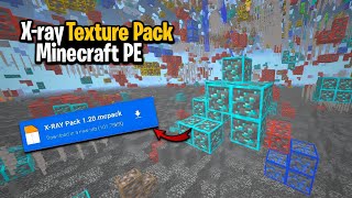 Xray Texture Pack For Minecraft PEBedrock 120  Xray Mod For Minecraft PE [upl. by Aleit30]