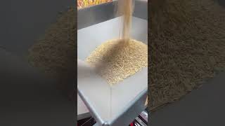 The rice temperature is low and the nutrients are not lost This commercial rice mill is amazing [upl. by Gentes]