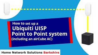 How to set up a Ubiquiti UISP Point to Point system including an airCube [upl. by Kovar340]