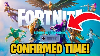 When Is Fortnite Servers Up Downtime Over CONFIRMED TIME Servers Back Up Time Chapter 5 Season 2 [upl. by Amity350]