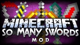 Minecraft So Many Swords Mod [upl. by Rosio697]